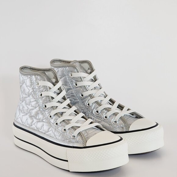 Converse CTAS Lift Hi Seasonal Color Stars Women's Platform Sneakers A04917C NWT - Picture 1 of 6